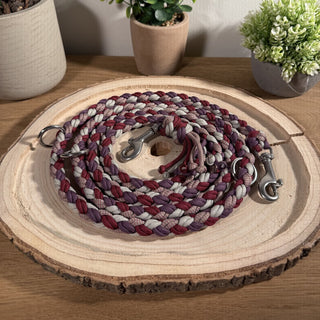 Paracord Hundeleine Berry