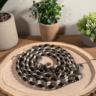 Paracord Hundeleine Tjock Braun